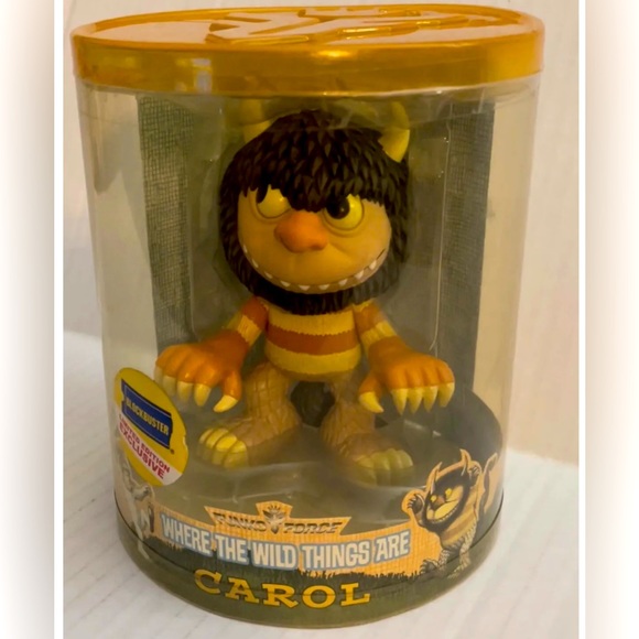 NWT NIB Funko Where the Wild Things Are Carol Figure Blockbuster Limited Edition